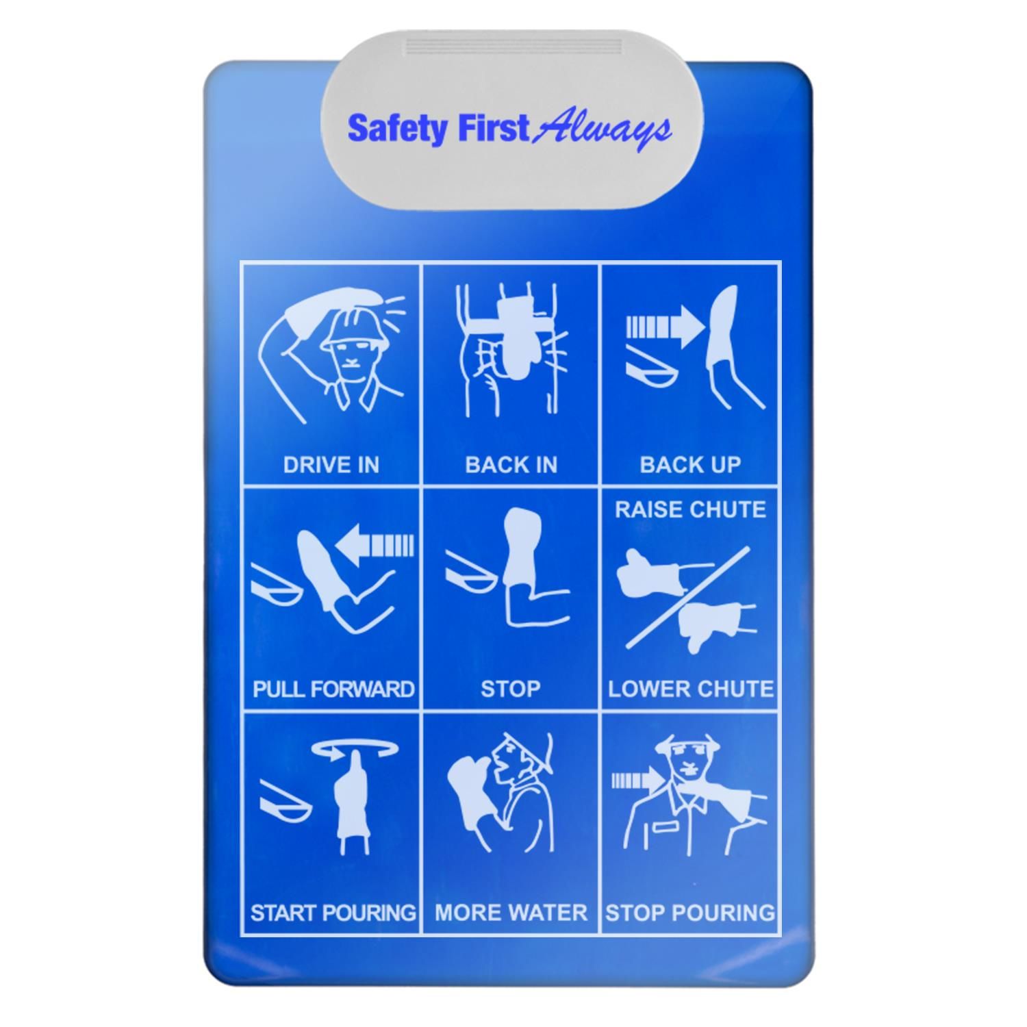 Transparent Clipboard with Oval Clip