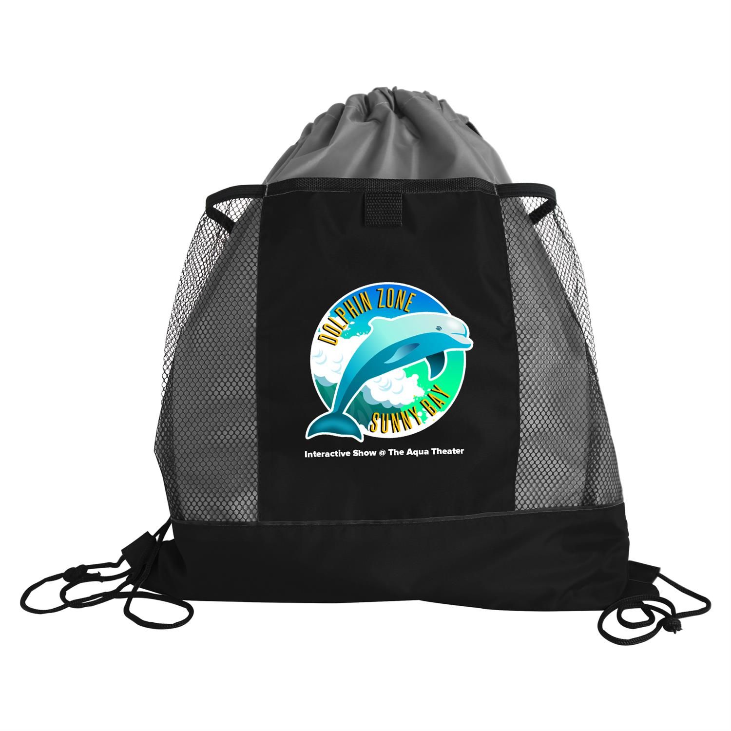 The Sportster - Drawstring with Mesh Pockets - Digital