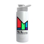 Metalike Flair - 26 oz. Tritan? Metalike Bottle with Drink thru lid with Digital imprint