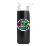 Metalike Flair - 26 oz. Tritan? Metalike Bottle with Flip straw lid with Digital imprint