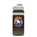 Groove Stripe ? 20 oz. Tritan? Sports bottle with Flip lid and Digital imprint