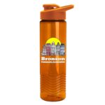 The Wave - 24 oz. Tritan? Bottle with Drink thru lid and Digital imprint