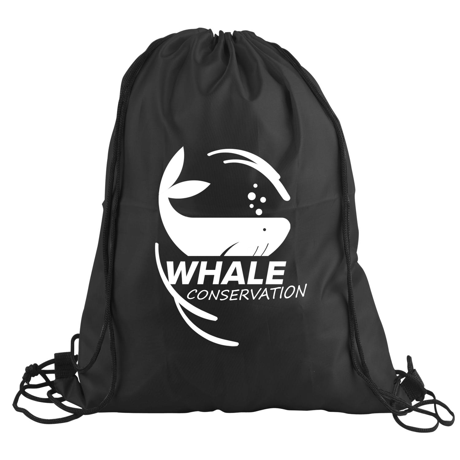 The Junior - 210D Polyester Drawstring Backpack