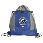 The Sportster - Drawstring Bags with Mesh Pockets